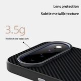 ABEEL Google Pixel 11 Cover Kulfiber tekstur MagSafe Sort