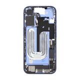 Mellemramme med smådele til iPhone 16 - Blå OEM