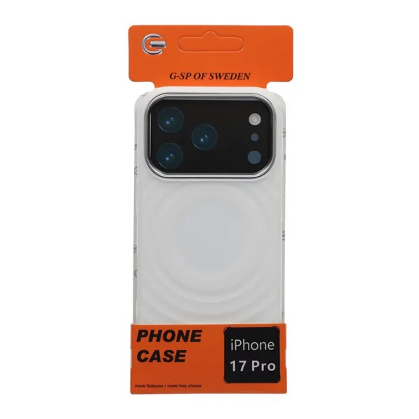 iPhone 17 Pro Cover Silikone MagSafe Hvid