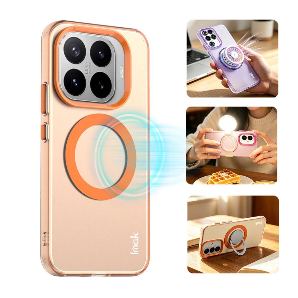 Imak Xiaomi 17T Pro Cover Candy Color MagSafe Orange