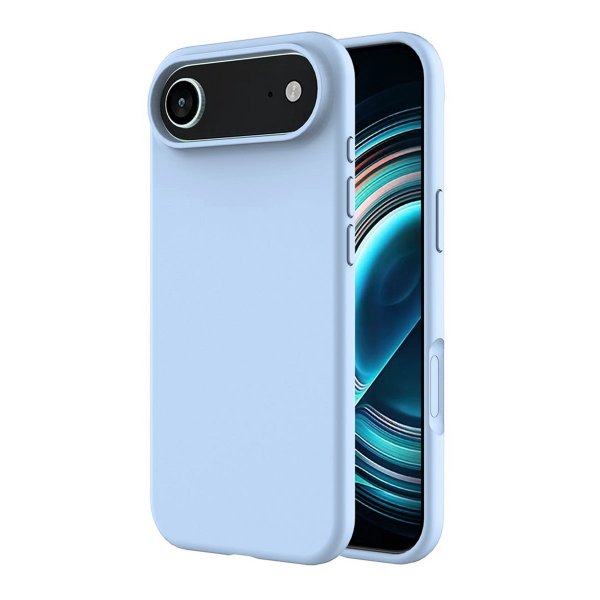 Rvelon iPhone Air Cover Silikone MagSafe Lyseblå