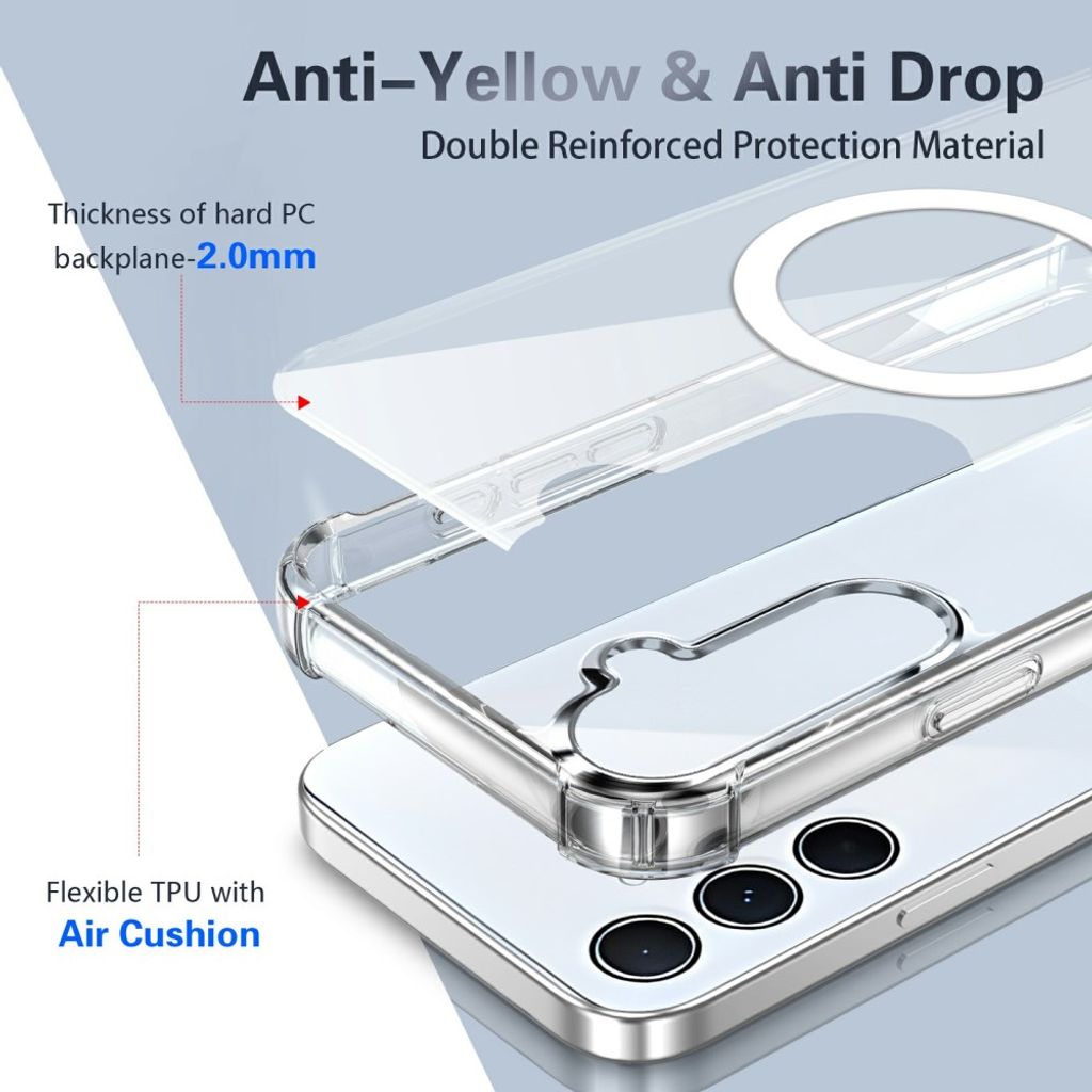 Samsung Galaxy S25 FE/S26 FE Cover MagSafe Klar