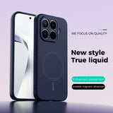 ABEEL Xiaomi 17T Cover Silikone MagSafe Mørkeblå