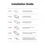 Ringke iPhone 16 Pro Skærmbeskyttelse Easy Slide Privacy 2-pak