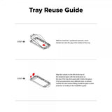 Ringke iPhone 16 Pro Skærmbeskyttelse Easy Slide Privacy 2-pak
