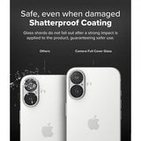Ringke iPhone 16/iPhone 16 Plus Kamera Beskyttelse Camera Protector Glass 2-pak