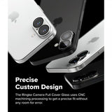 Ringke iPhone 16/iPhone 16 Plus Kamera Beskyttelse Camera Protector Glass 2-pak