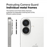 Ringke iPhone 16/iPhone 16 Plus Kamerabeskyttelse Kamera Linseramme 2-pak
