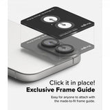 Ringke iPhone 16/iPhone 16 Plus Kamerabeskyttelse Kamera Linseramme 2-pak