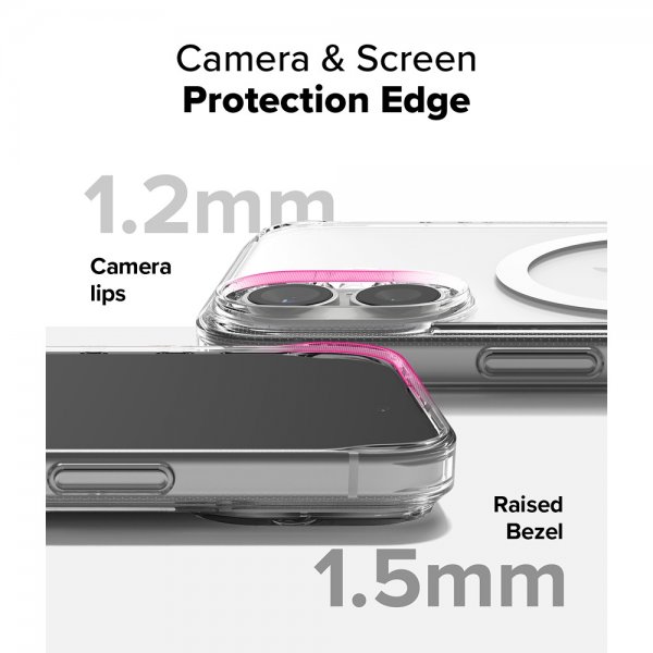 Ringke iPhone 16 Cover Fusion Magnetic Transparent