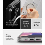 Ringke iPhone 16 Cover Fusion Magnetic Transparent
