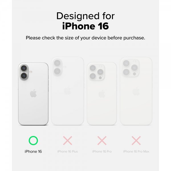 Ringke iPhone 16 Cover Onyx Magnetic Sort