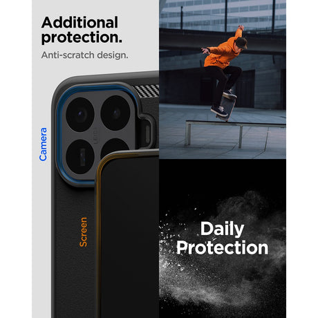 Spigen Xiaomi 17T Pro Cover Rugged Armor Matte Black
