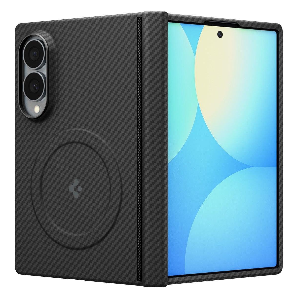 Spigen Samsung Galaxy Z Fold 8 Cover Air Skin Aramid MagFit Sort