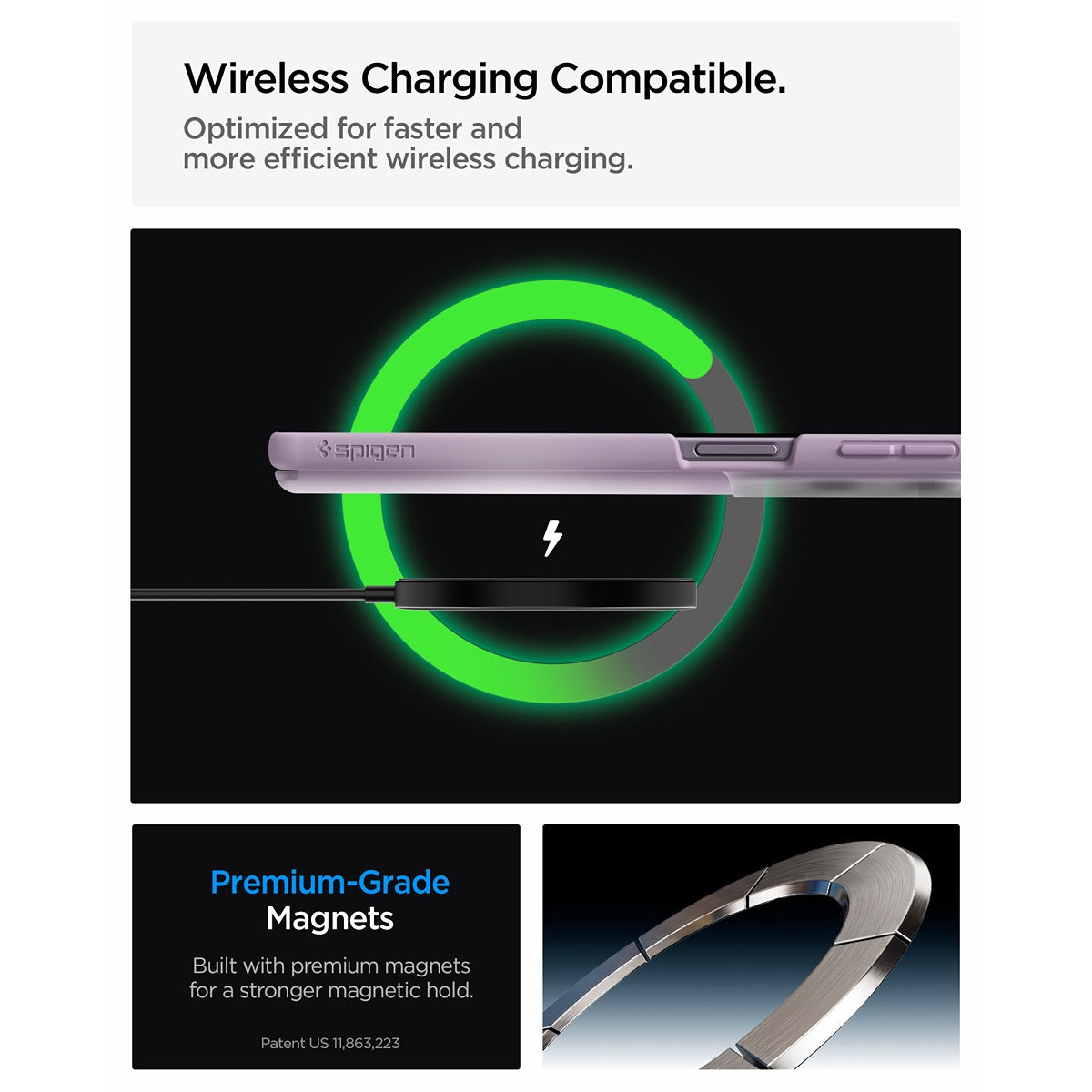 Spigen Samsung Galaxy Z Fold 8 Cover Air Skin Zero MagFit Frost Lavender