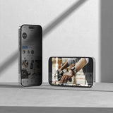 Ringke iPhone 15 Pro Skærmbeskyttelse Privacy Hærdet Glas Installationsjig