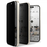 Ringke iPhone 15 Plus Skærmbeskytter Privacy Hærdet Glas Installationsjig