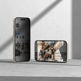 Ringke iPhone 15 Plus Skærmbeskytter Privacy Hærdet Glas Installationsjig