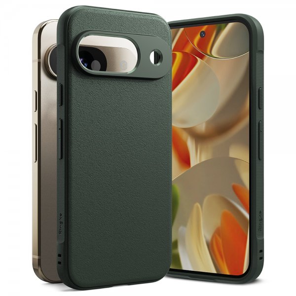 Ringke Google Pixel 9 Cover Onyx Mørkegrøn