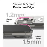 Ringke iPhone 16 Pro Max Cover Fusion Magnetic Matte Transparent