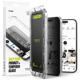 Ringke iPhone 16 Pro Max Skærmbeskyttelse Easy Slide Privacy 2-pak