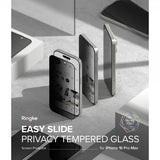 Ringke iPhone 16 Pro Max Skærmbeskyttelse Easy Slide Privacy 2-pak