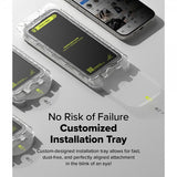 Ringke iPhone 16 Pro Max Skærmbeskyttelse Easy Slide Privacy 2-pak