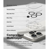 Ringke iPhone 16 Pro/16 Pro Max Kamera Beskyttelsesglas 2-pak