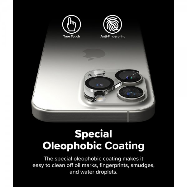 Ringke iPhone 16 Pro/16 Pro Max Kamera Beskyttelsesglas 2-pak