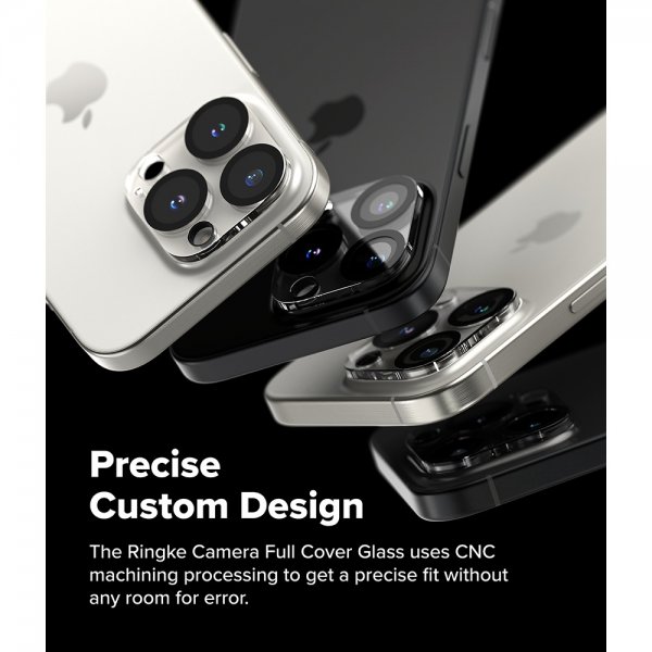 Ringke iPhone 16 Pro/16 Pro Max Kamera Beskyttelsesglas 2-pak