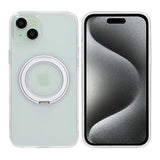 iPhone 15 Plus Cover Roterbart MagSafe Stativ Transparent