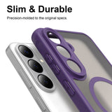 Samsung Galaxy S26 FE Cover Frostad MagSafe Lilla