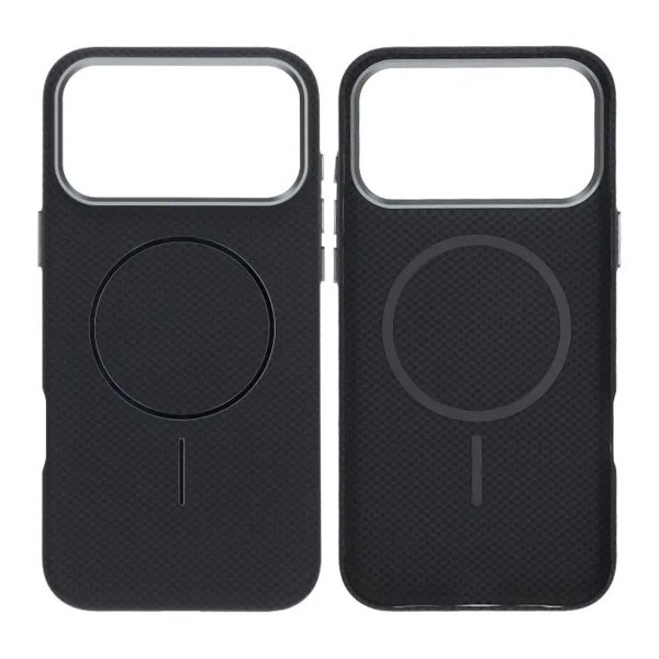 iPhone 17 Pro Cover Aramidfiber MagSafe Sort