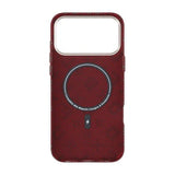 iPhone 17 Pro Max Cover Aramidfiber MagSafe Tekst Rød