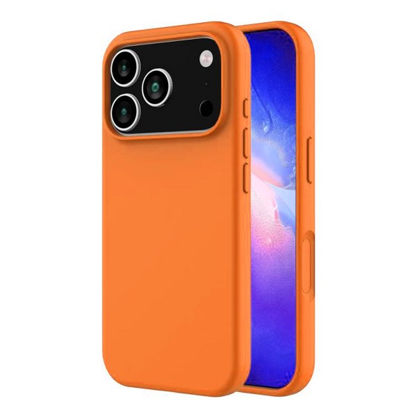Rvelon iPhone 17 Pro Silikone MagSafe Cover Orange