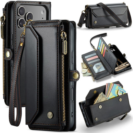 CaseMe iPhone 17 Pro Max/iPhone 18 Pro Max Etui C36 Series Sort