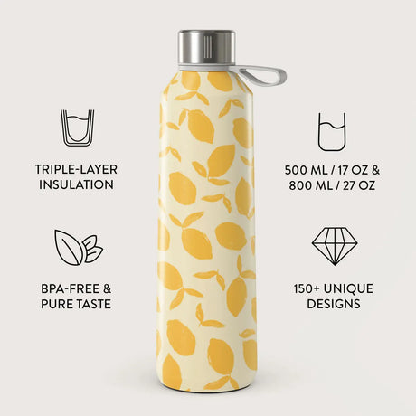 Burga Flaske Termos 800 ml Lemon Tart