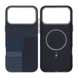 iPhone 17 Pro Cover Aramidfiber MagSafe Blå