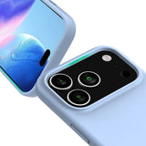 Rvelon iPhone 17 Pro Max Cover Silikone MagSafe Lyseblå