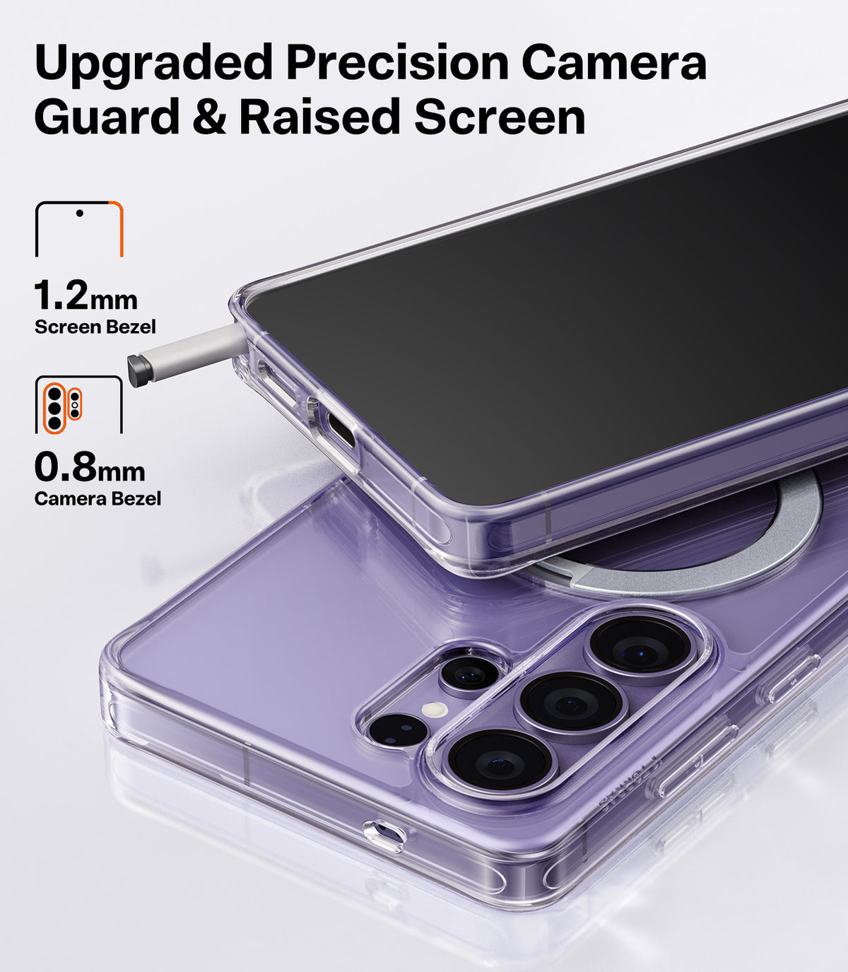 Torras Samsung Galaxy S26 Ultra Cover Ostand Q3 Spin Klar