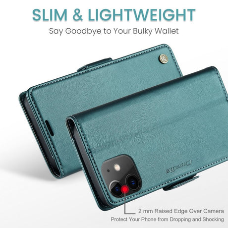 CaseMe iPhone 12 Mini Etui 023 Series Grøn