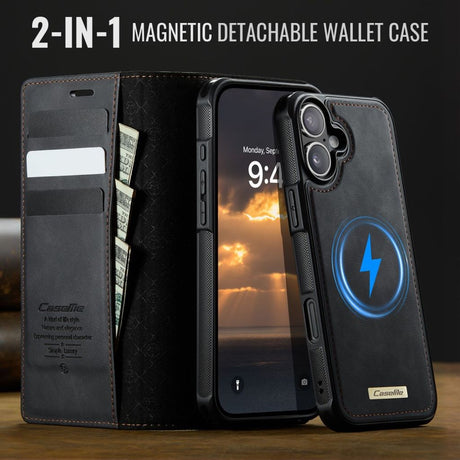 CaseMe iPhone 17 Etui C49 Series Sort