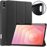 Samsung Galaxy Tab S11 Ultra/S12 Ultra Etui Tri-Fold Pennfack Sort