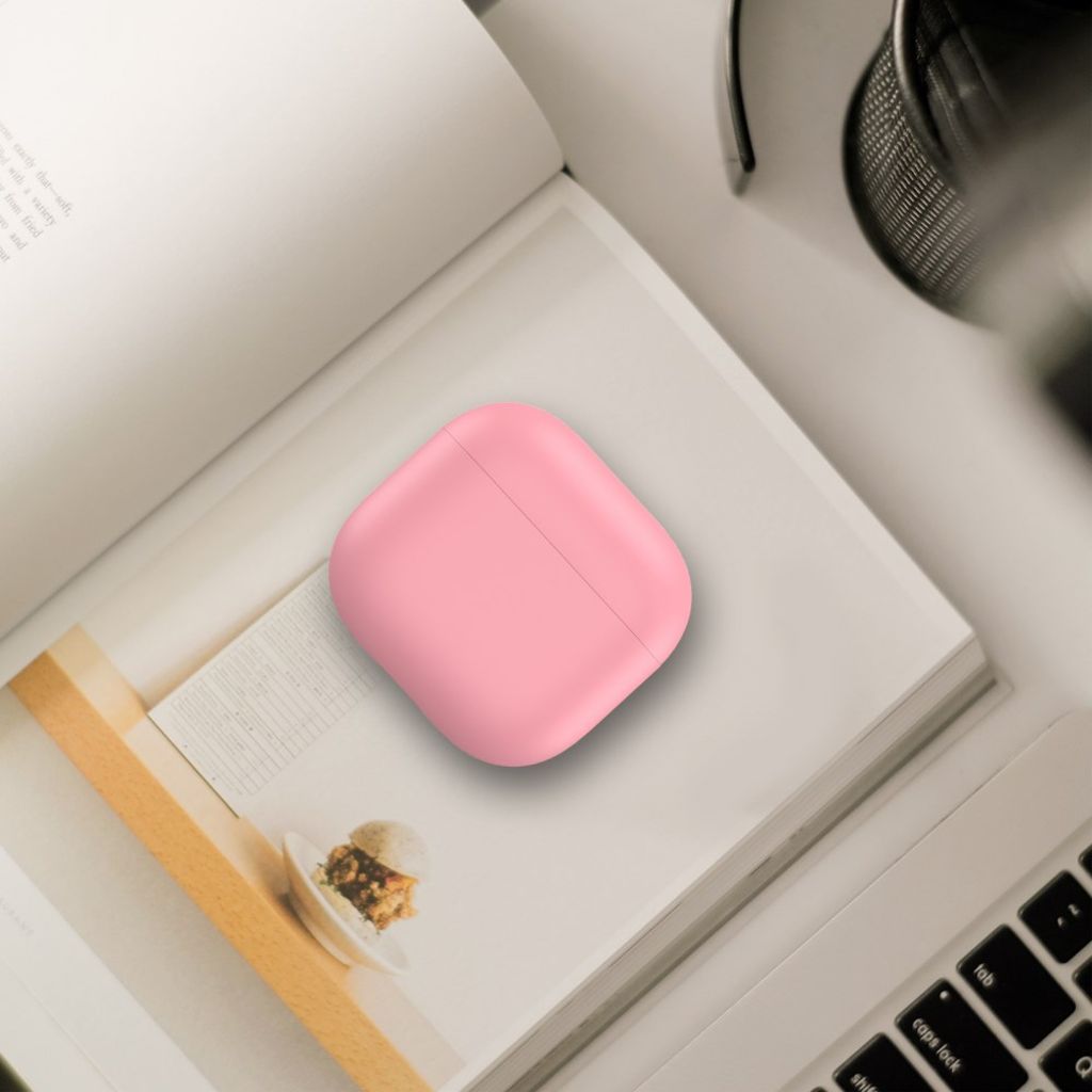 Ahastyle AirPods 4/5 Cover Silikone Lyserød