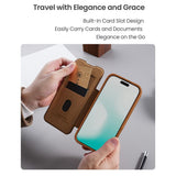 Nillkin iPhone 17 Pro/iPhone 18 Pro Etui Qin Pro Sort