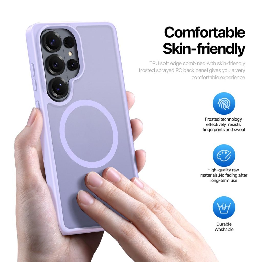 Dux Ducis Samsung Galaxy S26 Ultra Cover Yind Series MagSafe Lilla