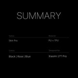 Dux Ducis Xiaomi 17T Pro Etui Skin Pro Series Lyserød