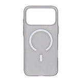 iPhone 17 Pro Max Cover Bølget MagSafe Lysegrå