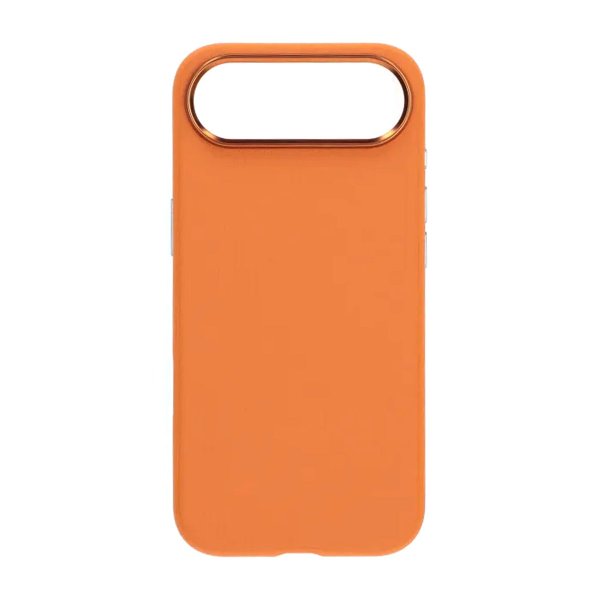 iPhone Air Cover i kunstlæder MagSafe Orange