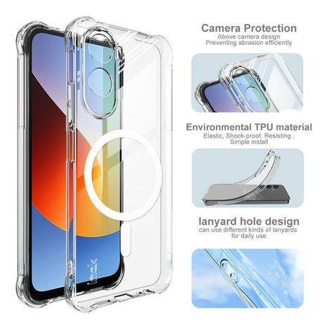 Imak Xiaomi Redmi A7 Pro Etui Airbag MagSafe Klar